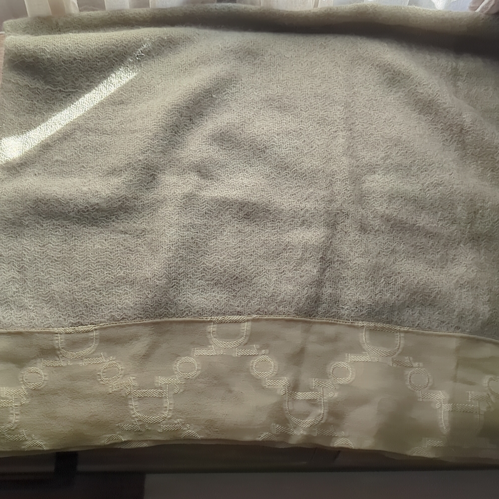 Vintage Dior Mohair and Silk Scarf